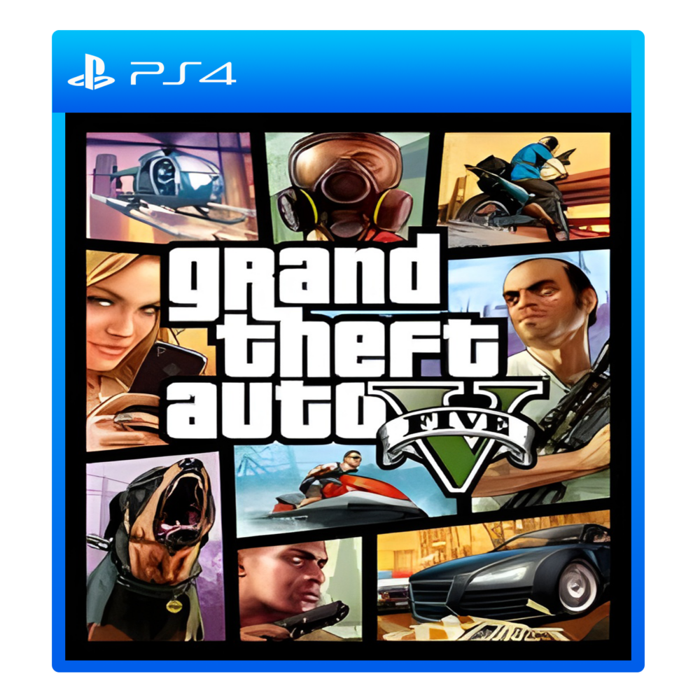 Grand Theft Auto V - Action & Shooter - PlayStation 4 (PS4)