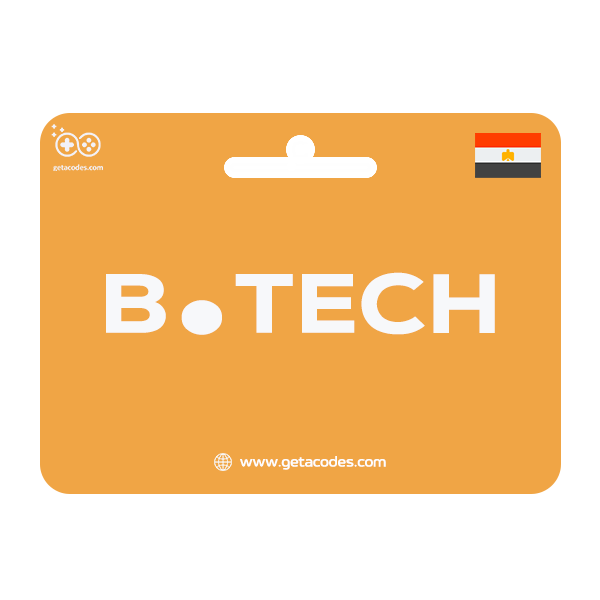 B.TECH Gift Card Egypt digital voucher