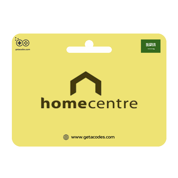 “Contemporary living room set from Home Centre Online KSA featuring a grey sectional sofa, coffee table, and décor accents”