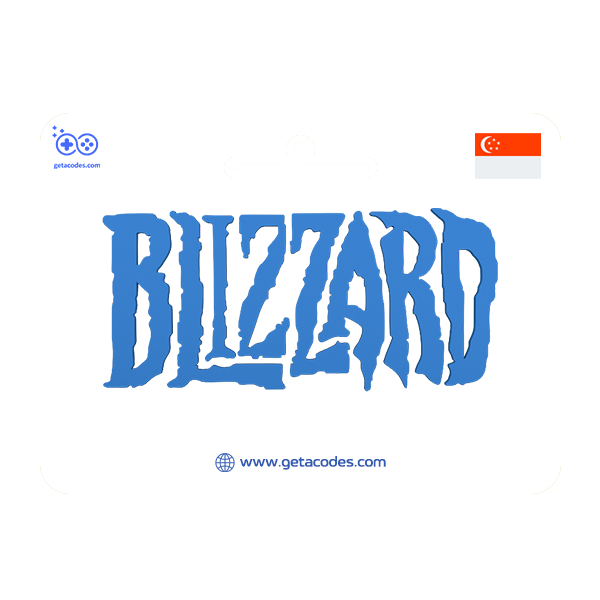 Blizzard Gift Card Singapore for Battle.net games and digital content