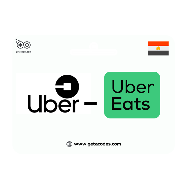 Uber & Uber Eats Egypt Gift Card – Use for rides and meals across Egypt