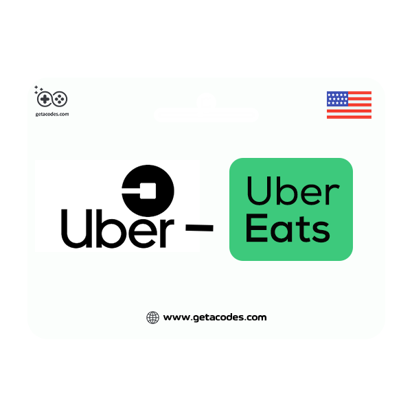 Uber & Uber Eats USA Gift Card – Pay for rides or meals in the United States