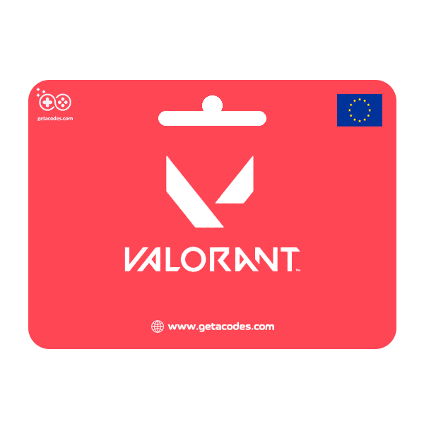 Valorant Europe Gift Card – Redeem VP for EU Riot accounts