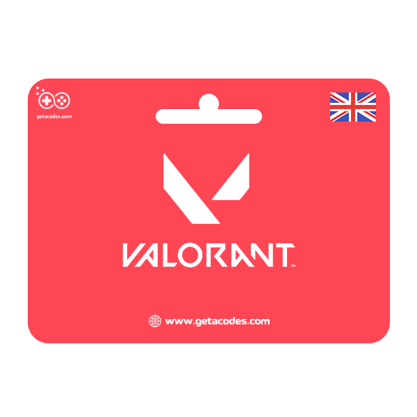 Valorant UK Gift Card – redeem VP on Riot UK accounts