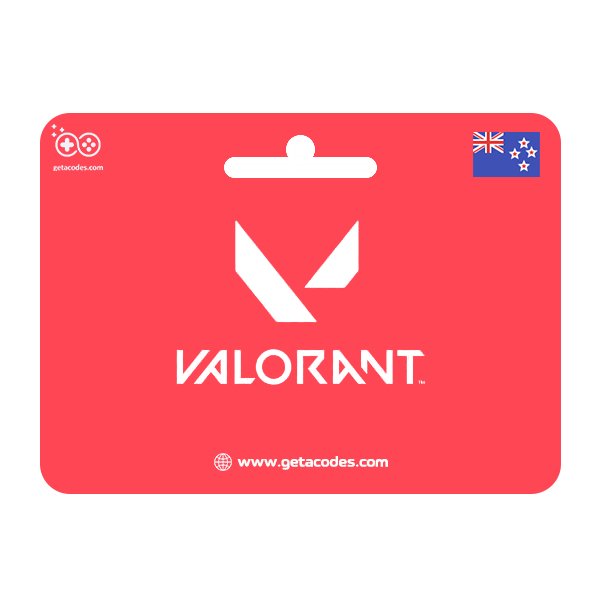 Valorant New Zealand Gift Card – Redeem VP on Riot NZ accounts