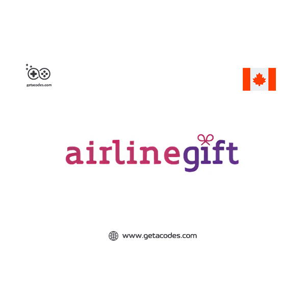 AirlineGift Canada Card – Book flights with Air Canada, WestJet, and 400+ airlines