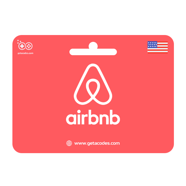 Alt Text: Airbnb Gift Card USA – Buy Online Instantly at Getacodes
