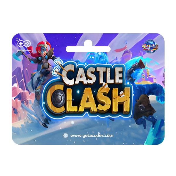 Castle Clash top up gems with instant delivery