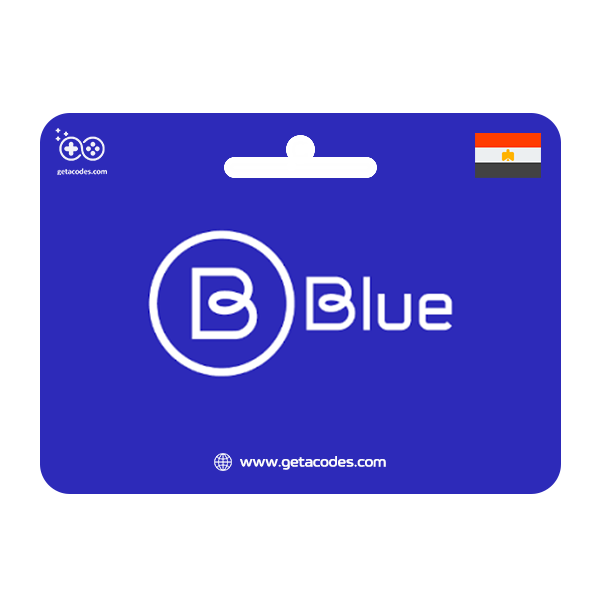 Blue Prepaid Card Egypt digital voucher for secure online payments