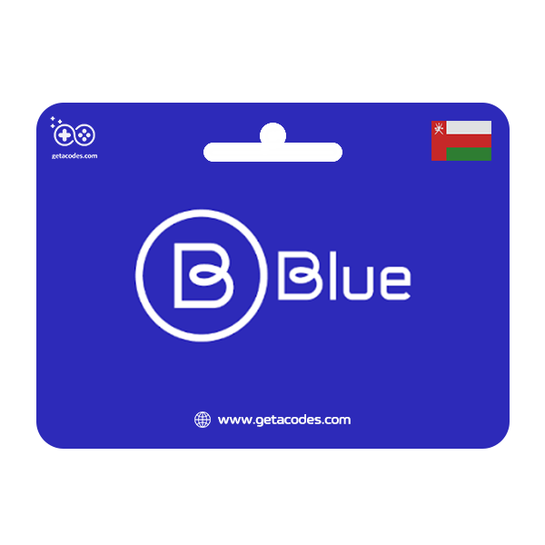 Blue Prepaid Card Oman digital voucher for secure online payments