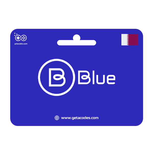 Blue Prepaid Card Qatar digital voucher for secure online payments