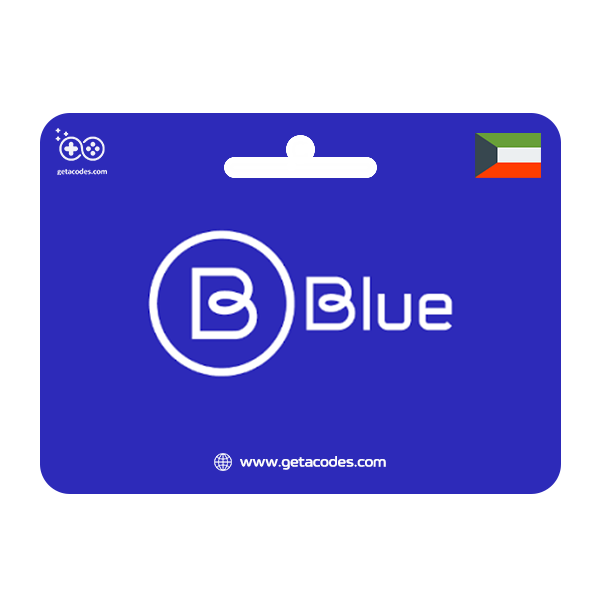 Blue Prepaid Card Kuwait digital voucher for secure online payments