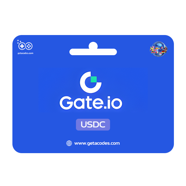 Gate io Gift Card USDC Global crypto prepaid voucher code