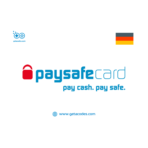 PaysafeCard Germany prepaid voucher digital code from Getacodes