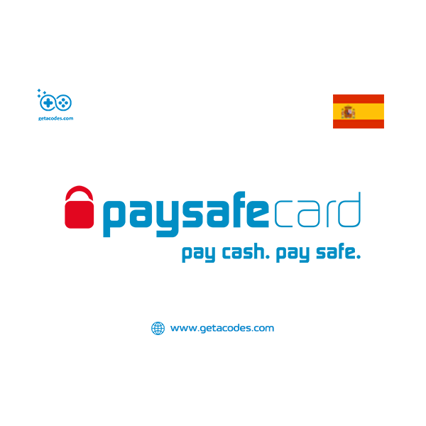 PaysafeCard Spain prepaid voucher digital PIN from Getacodes