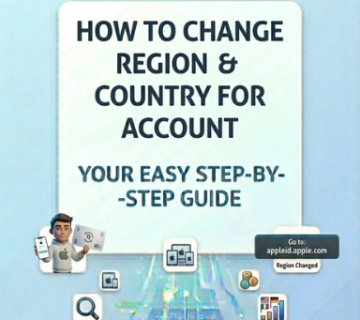 How to change Apple ID region and country step by step