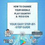 Change Google Play Store country and switch region step by step guide