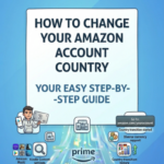 Change Amazon account country and switch region step by step guide