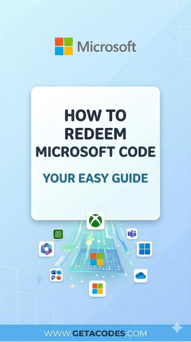 Redeem microsoft code guide