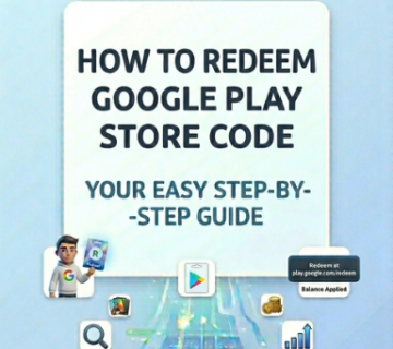 Google Play Store gift card code redemption