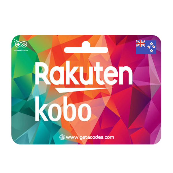 Kobo Gift Card New Zealand Digital Code with Instant Email Delivery