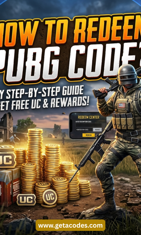 Redeem PUBG code safely to get UC in 2026